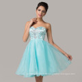 Grils Sexy Strapless Sweetheart Organza Grace Karin Cocktail Dress CL6161